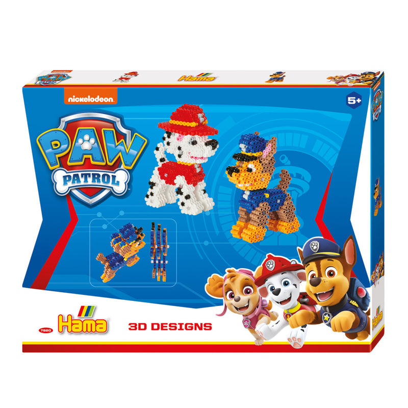 Laad de afbeelding in de Gallery-viewer, Hama Strijkkralen 3D Paw Patrol 4000 Stuks