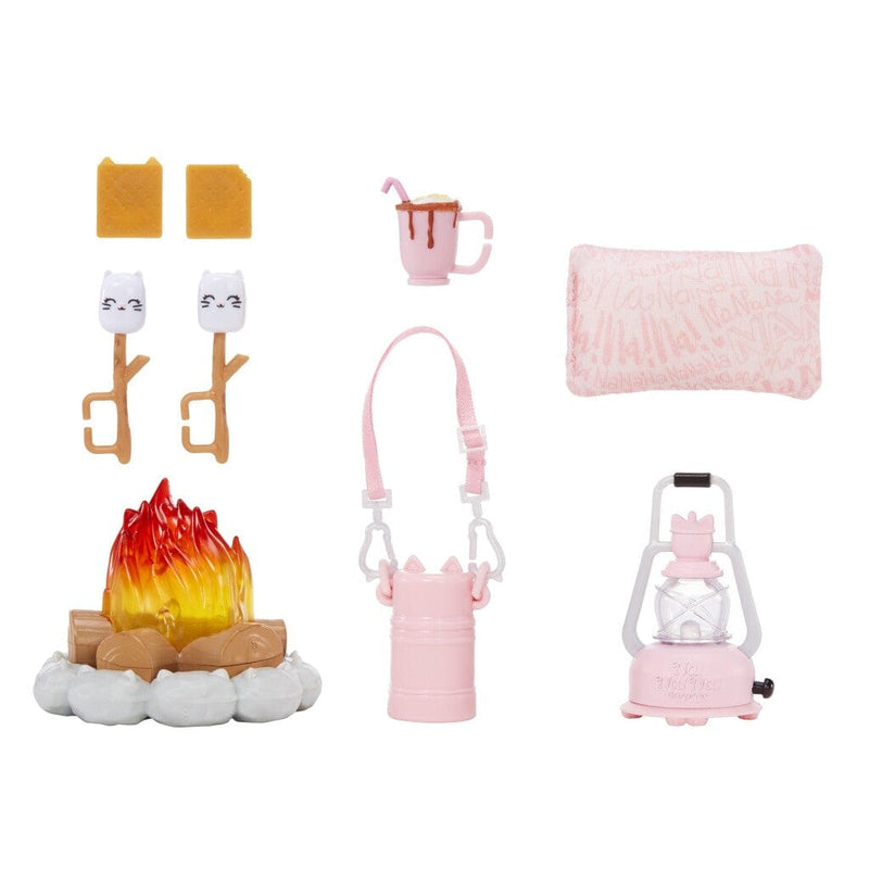 Laad de afbeelding in de Gallery-viewer, Na!Na!Na! Surprise Na! Na! Na! Surprise Kitty-Cat Kampeer Speelset + Licht