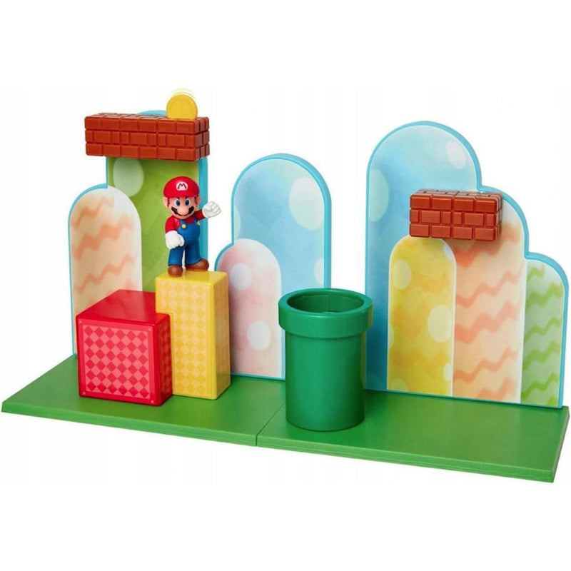 Laad de afbeelding in de Gallery-viewer, Jakks Super Mario Acorn Plains Actieset + Mario Figuur