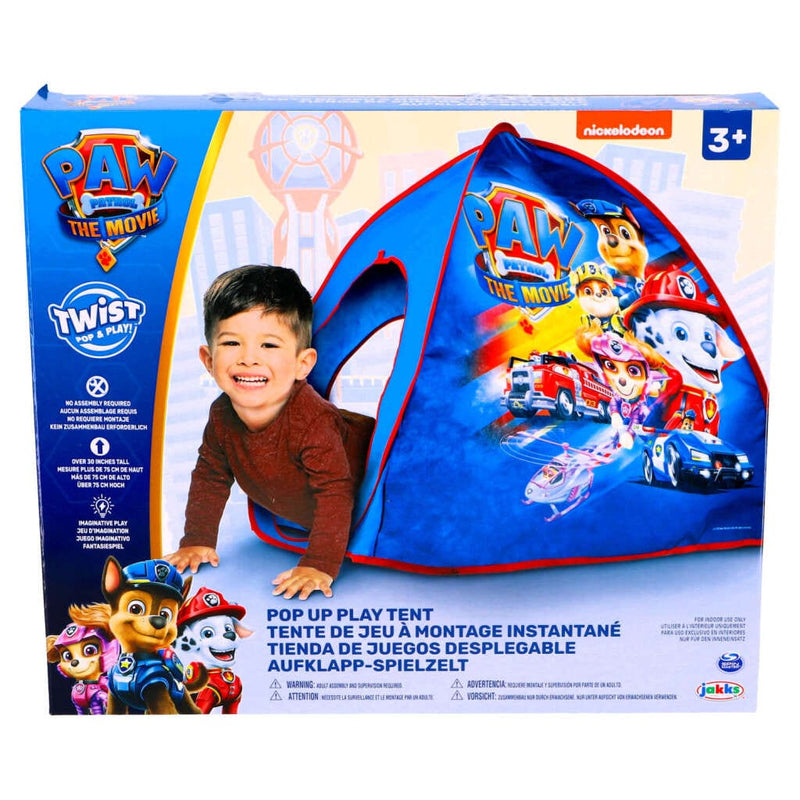 Laad de afbeelding in de Gallery-viewer, Paw Patrol Pop-Up Tent Blauw/Rood