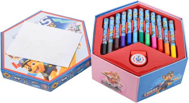Laad de afbeelding in de Gallery-viewer, PAW PATROL: VOUWBARE KLEURBOX, 41-DELIG
