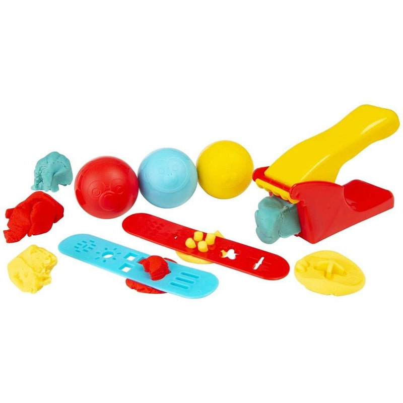Laad de afbeelding in de Gallery-viewer, Fisher Price Dough Dots Klei Set In Rugzak 6-Delig