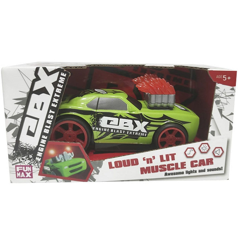 Laad de afbeelding in de Gallery-viewer, Basic Engine Blast Extreme Muscle Car Light & Sound 13 Cm