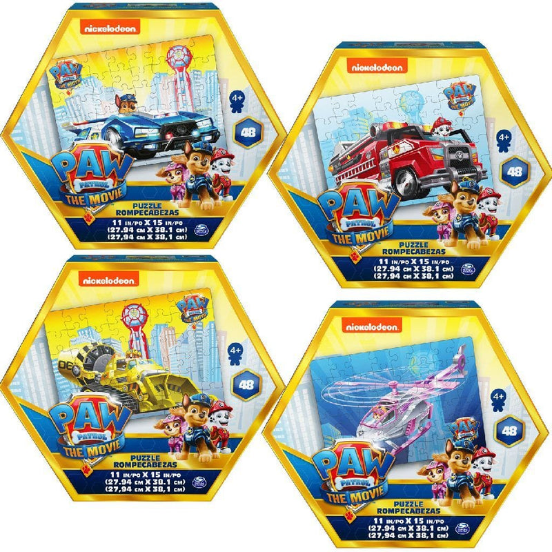 Laad de afbeelding in de Gallery-viewer, Paw Patrol The Movie Signature Puzzle 48 Stukjes Assorti
