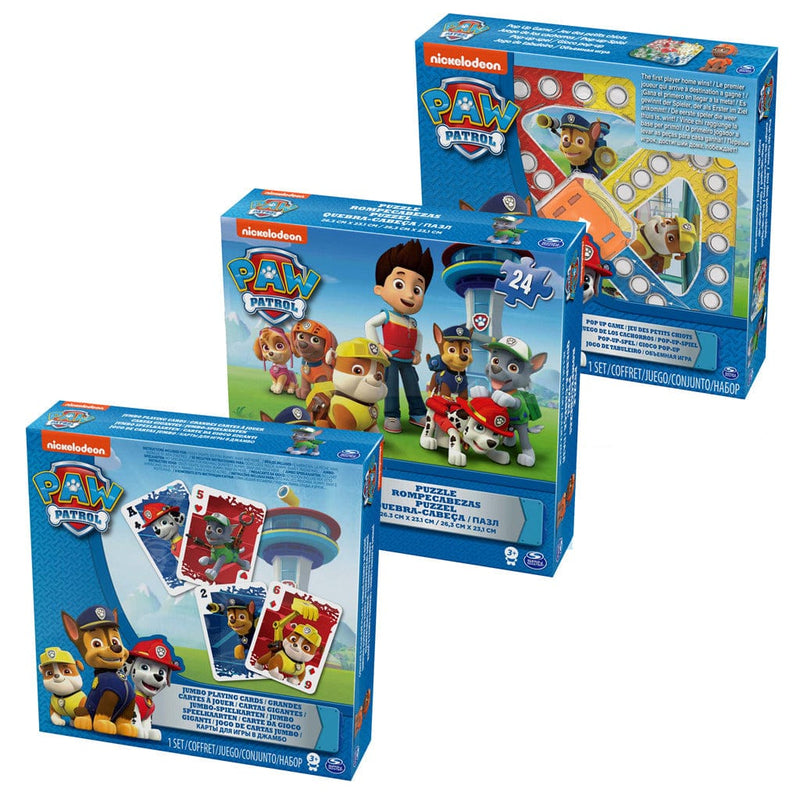 Laad de afbeelding in de Gallery-viewer, Paw Patrol 3-Pack Spellenbundel