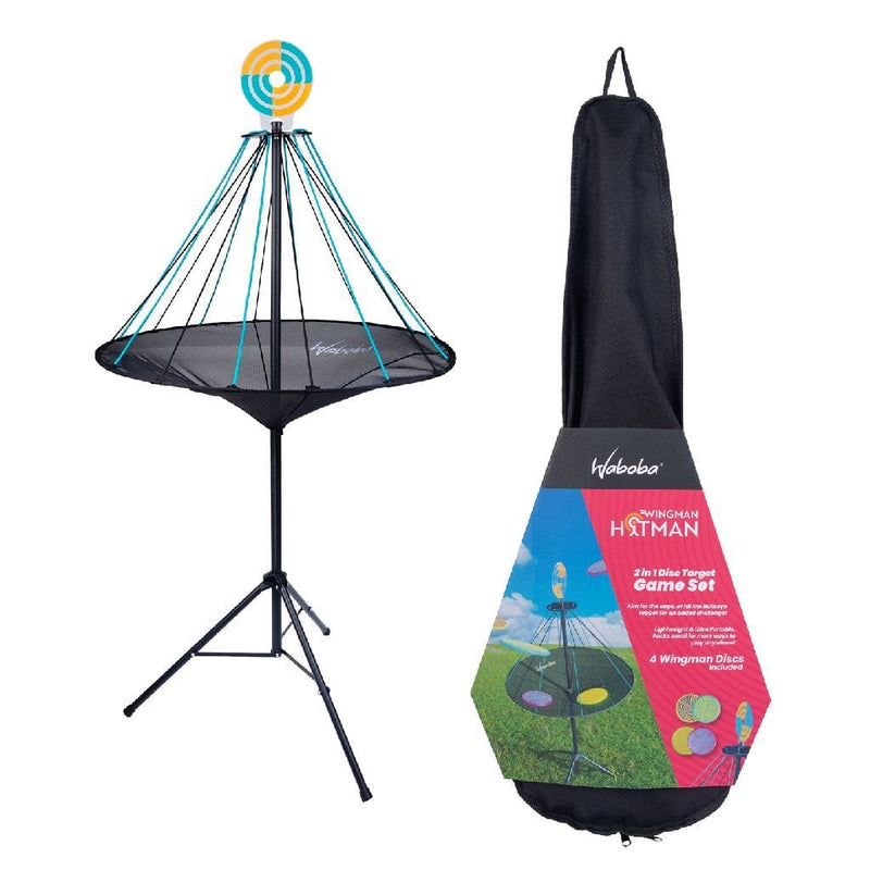 Laad de afbeelding in de Gallery-viewer, Waboba Wingman Hitman 2In1 Disc Target Set