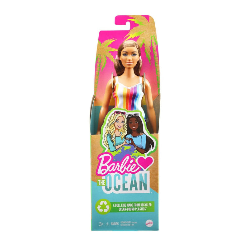 Laad de afbeelding in de Gallery-viewer, Barbie Loves The Ocean Pop Regenboogjurk