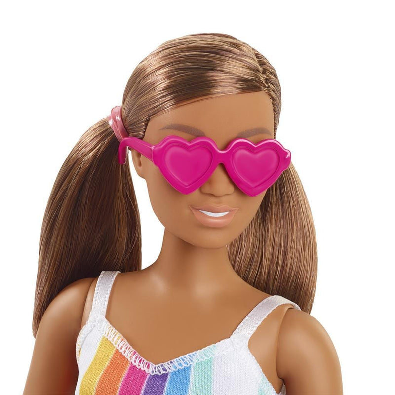 Laad de afbeelding in de Gallery-viewer, Barbie Loves The Ocean Pop Regenboogjurk