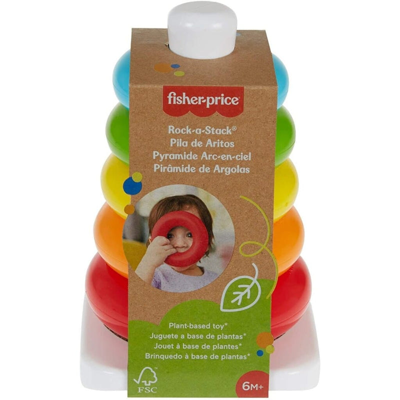 Laad de afbeelding in de Gallery-viewer, Fisher Price Kleurenringpiramide