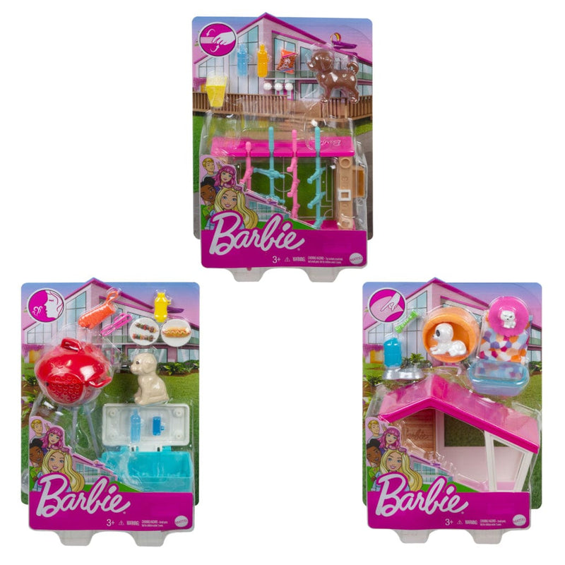 Laad de afbeelding in de Gallery-viewer, Barbie Mini Huisdieren Speelset Assorti