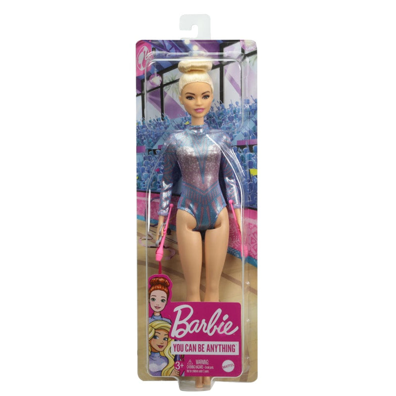 Laad de afbeelding in de Gallery-viewer, Barbie Ritmische Gymnastiek Pop Blond + Accessoires