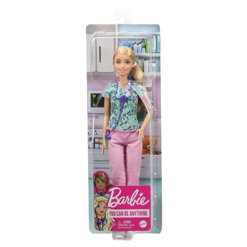 Laad de afbeelding in de Gallery-viewer, Barbie Verpleegsterpop