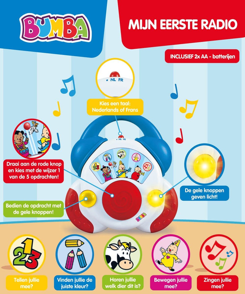 Laad de afbeelding in de Gallery-viewer, BUMBA: MIJN EERSTE RADIO