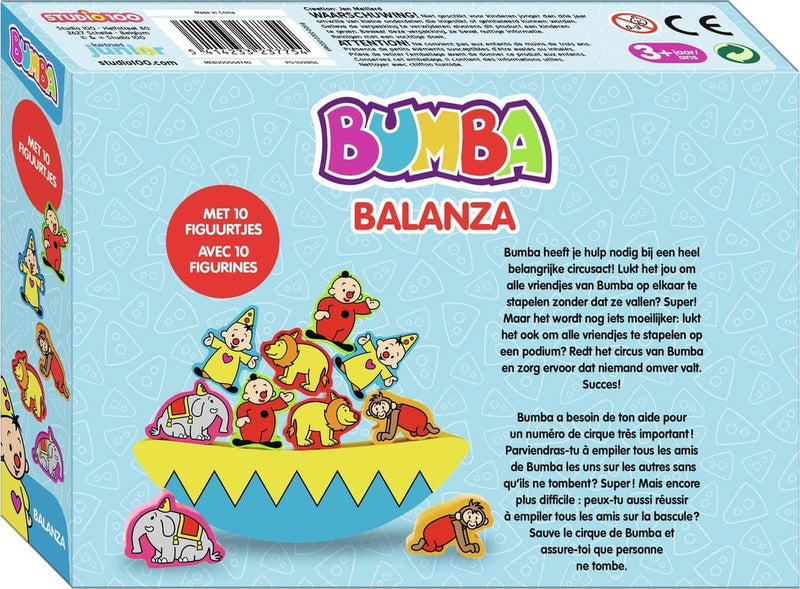 Laad de afbeelding in de Gallery-viewer, BUMBA: SPEL: BALANZA, MET 10 FIGUURTJES