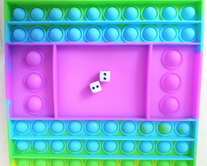 Laad de afbeelding in de Gallery-viewer, Magic fidget pop it challange rainbow 30 x 18 cm