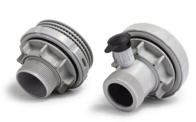 Laad de afbeelding in de Gallery-viewer, Intex In- En Uitlaat Set Ø 38 Mm Hydro Aeration