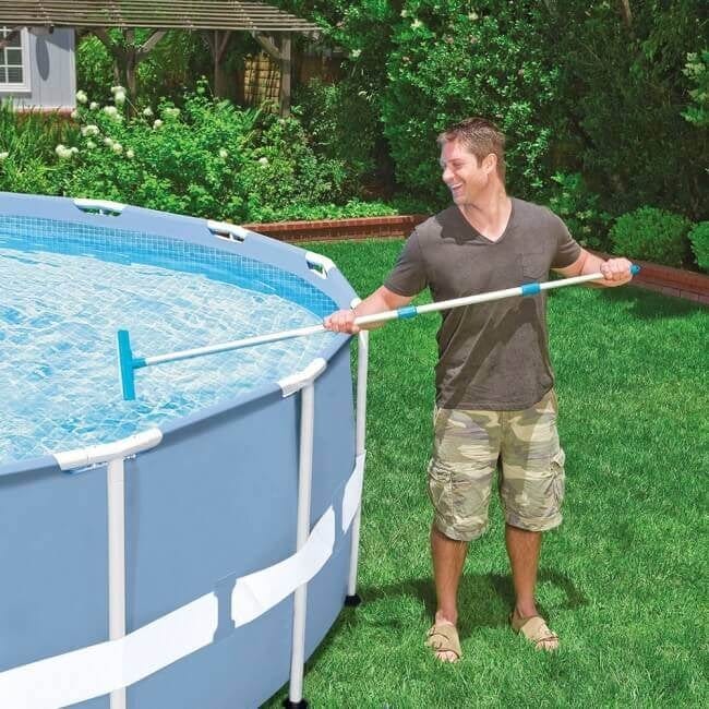 Laad de afbeelding in de Gallery-viewer, Intex Zwembad Schoonmaakborstel Recht