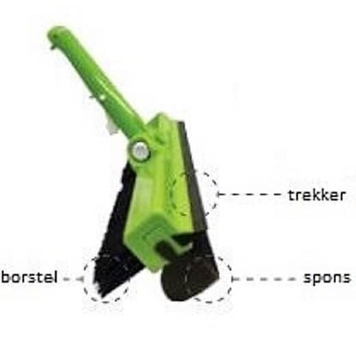 Laad de afbeelding in de Gallery-viewer, Kokido 3-In-1 Zwembad Schoonmaakborstel