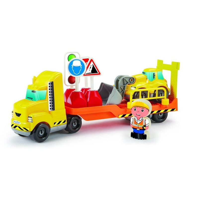 Laad de afbeelding in de Gallery-viewer, Abrick Vrachtwagen Met Oplegger