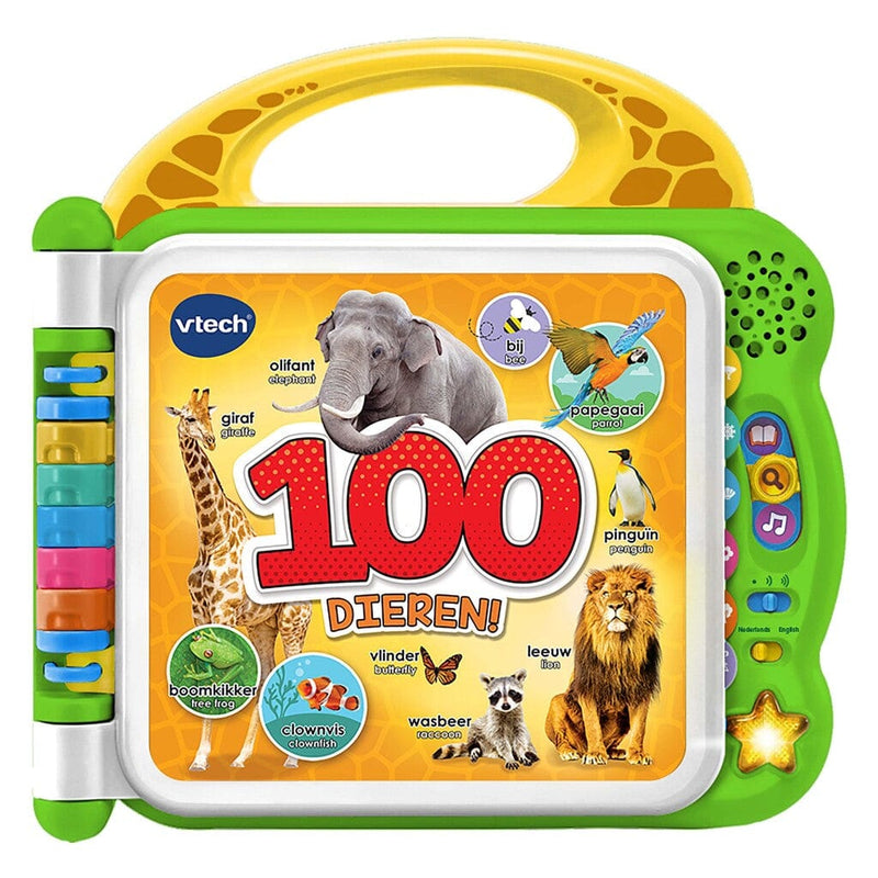 Laad de afbeelding in de Gallery-viewer, Vtech Baby Mijn Eerste 100 Woordjes Dieren + Licht En Geluid