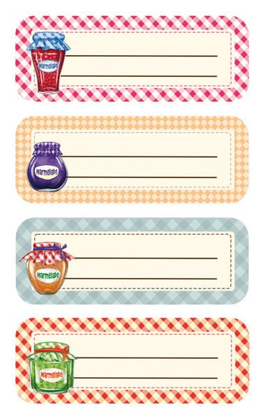 Laad de afbeelding in de Gallery-viewer, Avery Av-59896 Papieretiket Z-Design Home Pakje A 2 Vel Wekpotjes