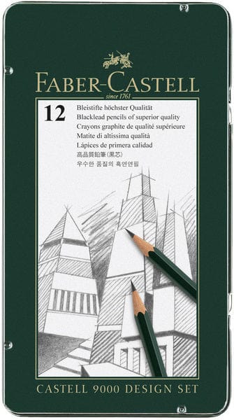 Laad de afbeelding in de Gallery-viewer, Faber Castell Fc-119064 Potlood 9000 Designset
