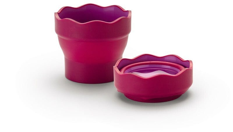 Laad de afbeelding in de Gallery-viewer, Faber Castell Fc-181517 Watercup Clic & Go Roze/Oranje