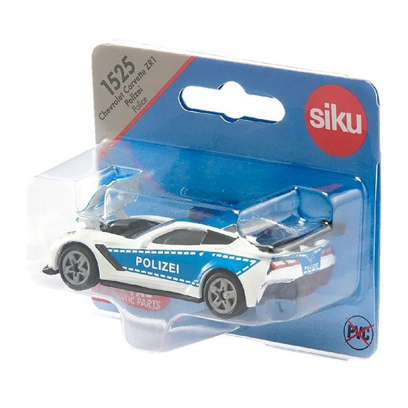 Laad de afbeelding in de Gallery-viewer, Siku 1525 Chevrolet Corvette Zr1 Polizei