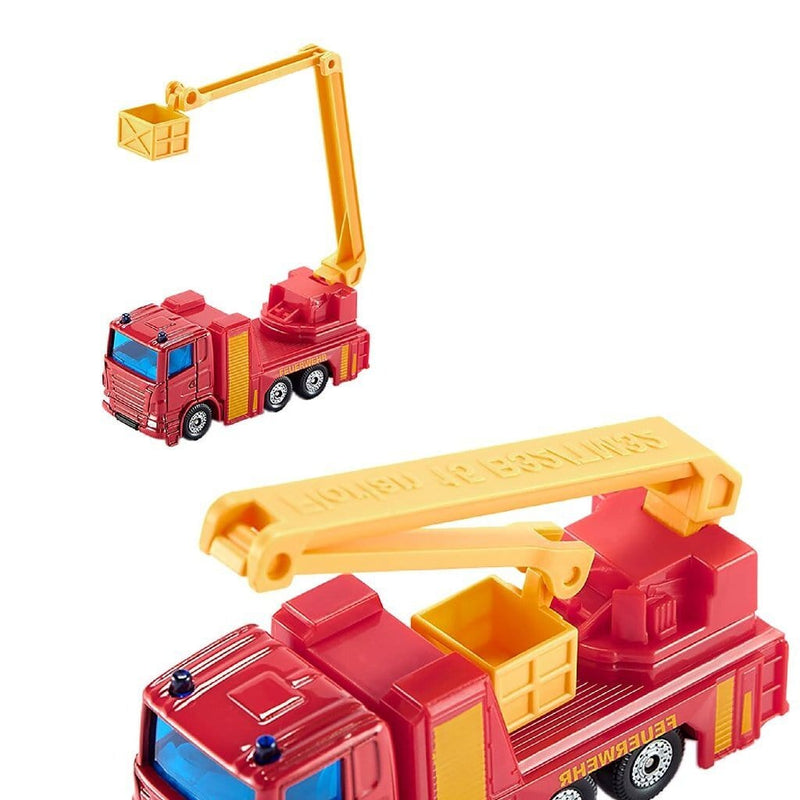 Laad de afbeelding in de Gallery-viewer, Siku 1080 Brandweer Ladderwagen