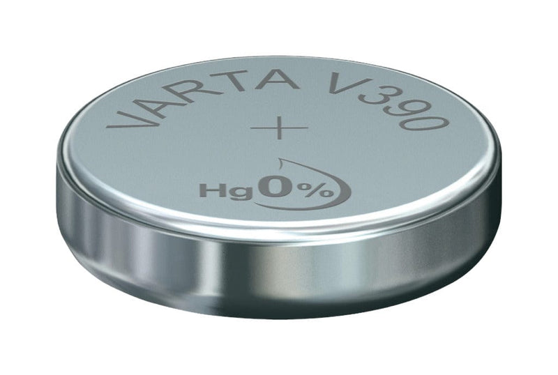 Laad de afbeelding in de Gallery-viewer, Varta V390 Knoopcel Batterij Zilver