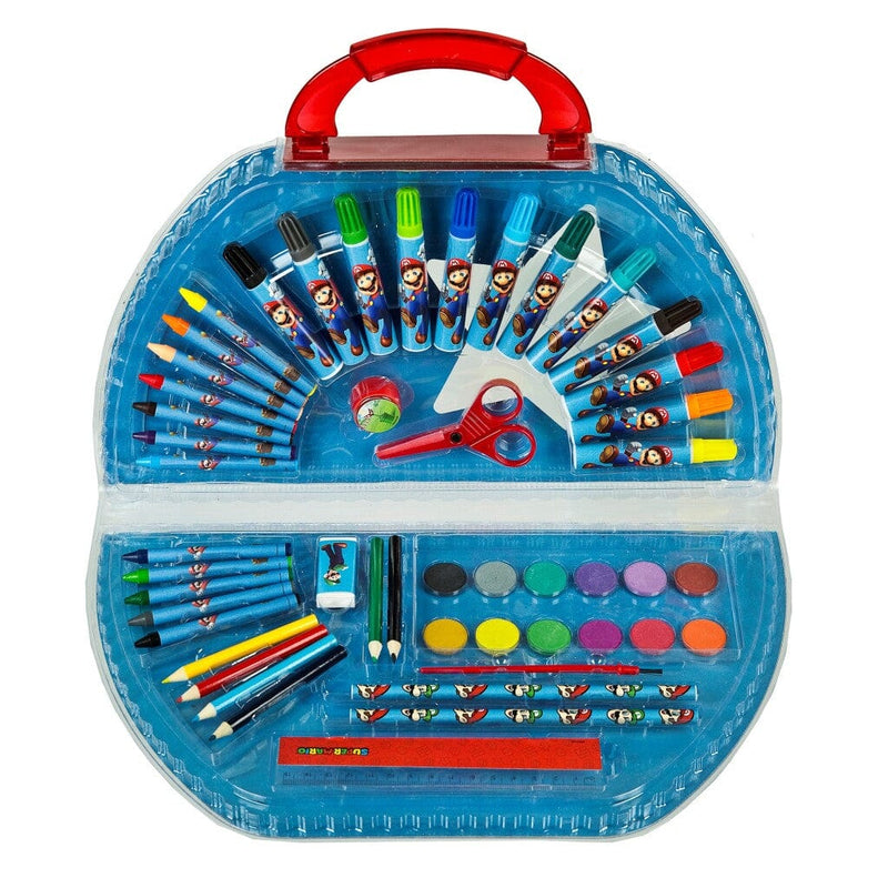 Laad de afbeelding in de Gallery-viewer, Super Mario Kleurkoffer 51-Delig