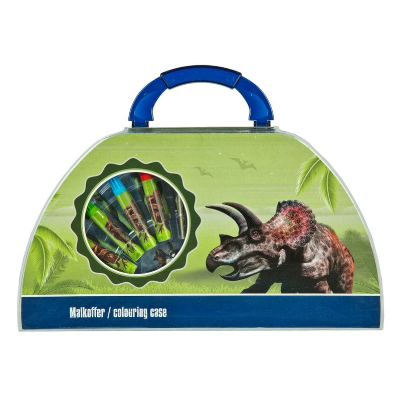 Laad de afbeelding in de Gallery-viewer, Overige Merken Dinosaurus Kleurkoffer 51-Delig