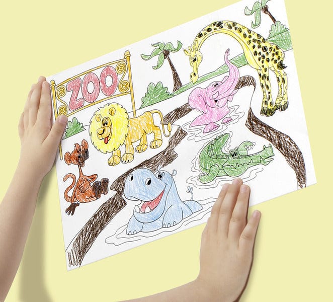 Laad de afbeelding in de Gallery-viewer, Info Notes In-8719-08 Kleurboek 300Mm X 200Mm Colouring Book