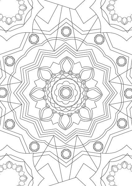 Laad de afbeelding in de Gallery-viewer, Info Notes In-8722-08 Creative Kleurvel A5 Colour & Relax Voor Volwassenen