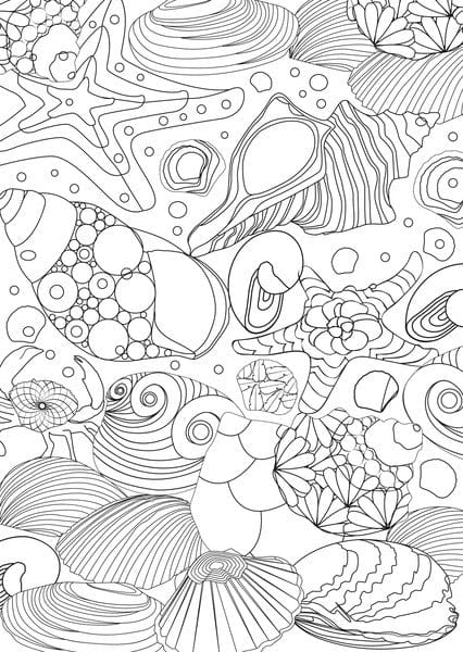 Laad de afbeelding in de Gallery-viewer, Info Notes In-8722-08 Creative Kleurvel A5 Colour & Relax Voor Volwassenen