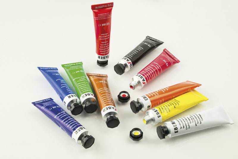 Laad de afbeelding in de Gallery-viewer, Eberhard Faber Ef-575505 Plakkaatverf 6 Kleuren Tube 18 Ml