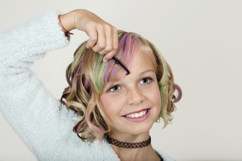 Laad de afbeelding in de Gallery-viewer, Eberhard Faber Ef-579202 Haarkrijt 3 Stuks Roze, Paars, Turquoise