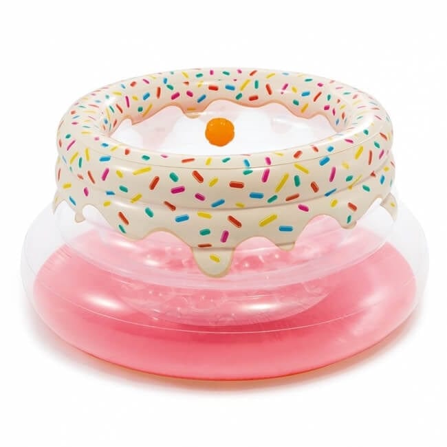 Laad de afbeelding in de Gallery-viewer, Intex Opblaasbare Baby Box 'My First Gym'