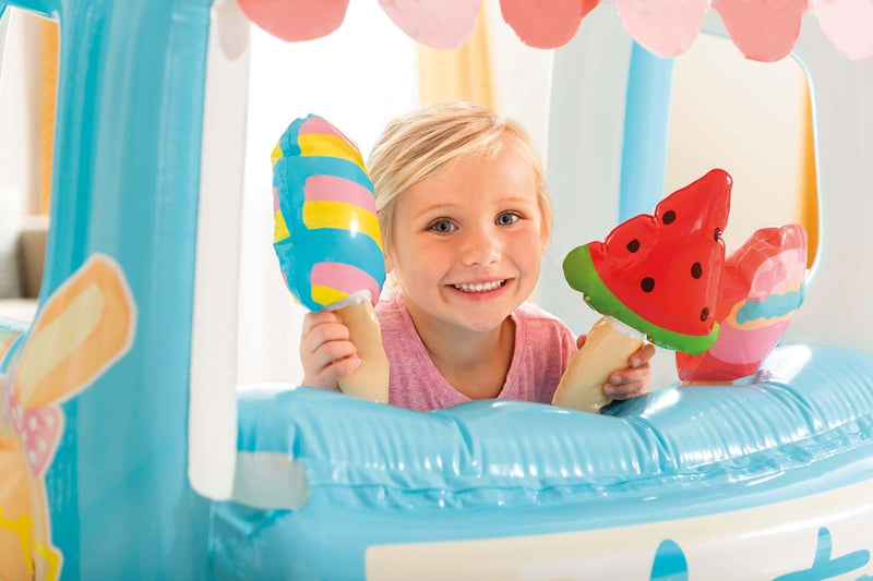 Laad de afbeelding in de Gallery-viewer, Intex Opblaasbaar Ijscokraam Speelhuisje