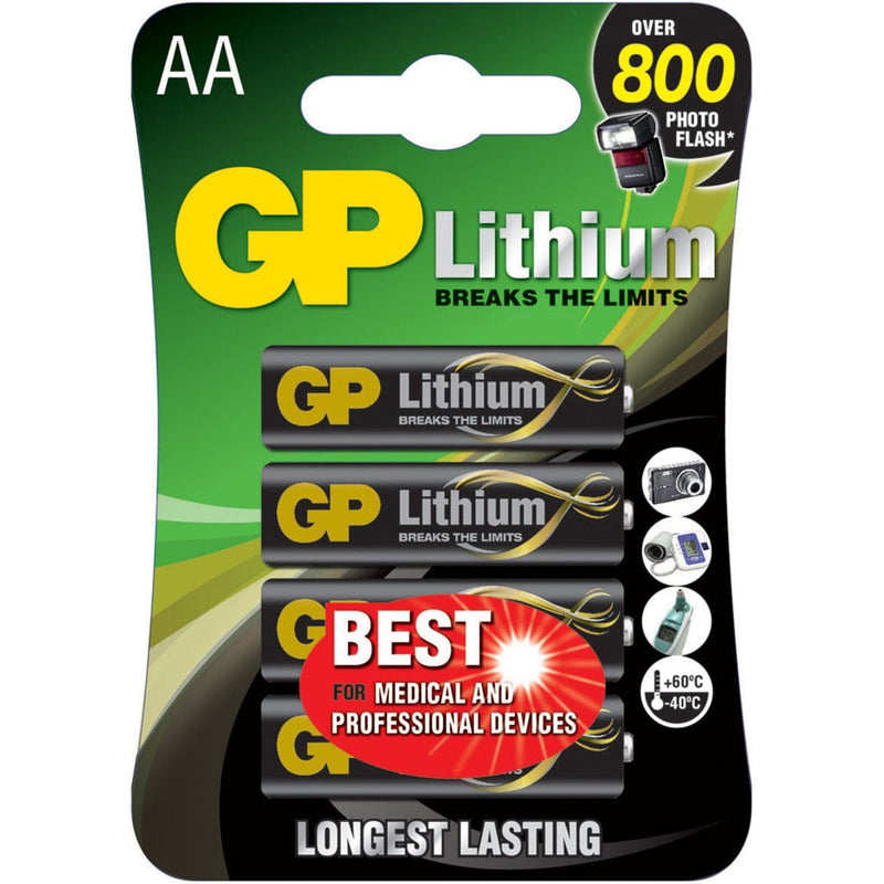 Laad de afbeelding in de Gallery-viewer, Gp Batteries Gp Batterij Primary Lithium Aa A4