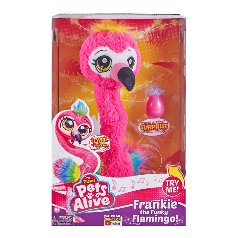 Laad de afbeelding in de Gallery-viewer, Zuru Pets Alive Dansende Flamingo Franky + Geluid