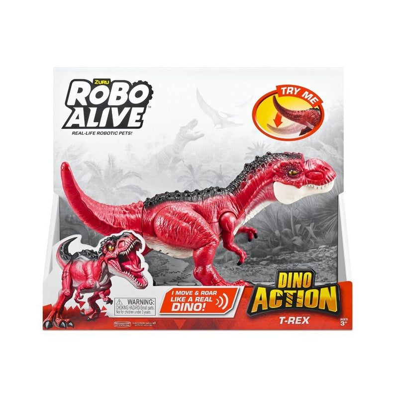 Laad de afbeelding in de Gallery-viewer, Zuru Robo Alive Dino Action T-Rex + Geluid