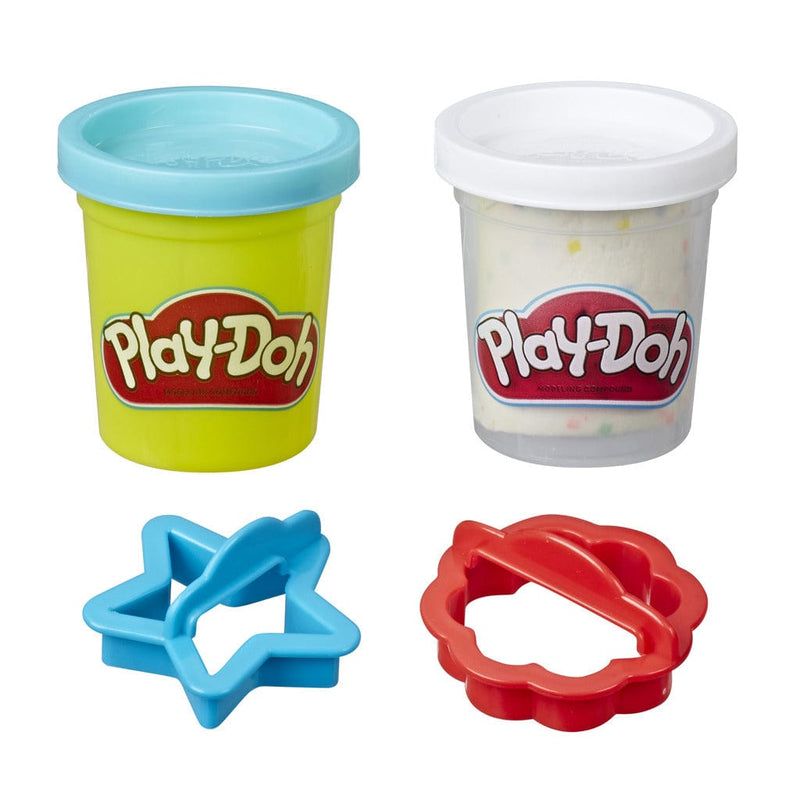 Laad de afbeelding in de Gallery-viewer, Play-Doh Kitchen Creations Koekjestrommel Met 2 Kleuren Klei Assorti