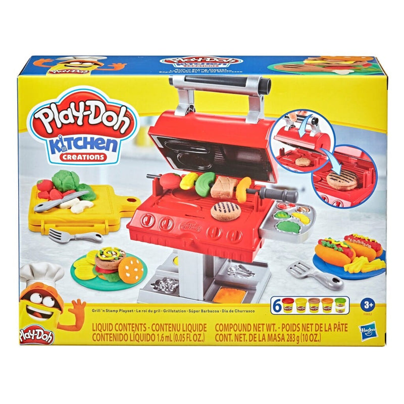 Laad de afbeelding in de Gallery-viewer, Play-Doh Kitchen Creations Super Grill Barbecue