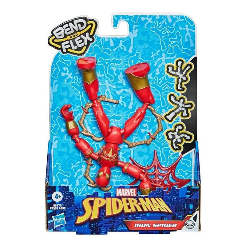 Laad de afbeelding in de Gallery-viewer, Spiderman Bend And Flex Actiefiguur Assorti
