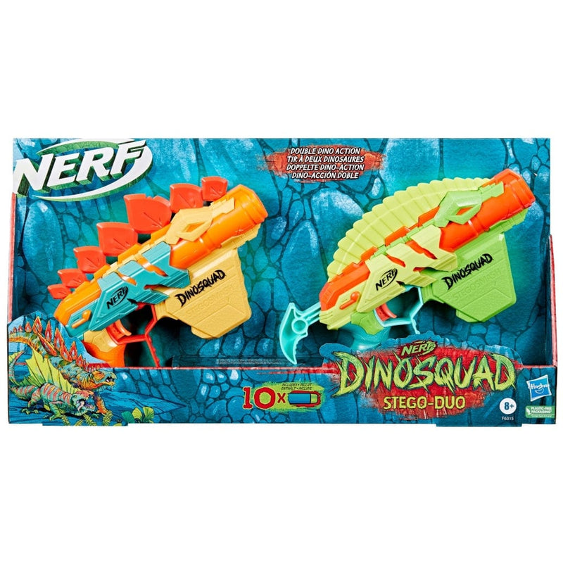 Laad de afbeelding in de Gallery-viewer, Nerf Dinosquad Stego-Duo Pack