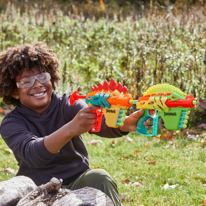 Laad de afbeelding in de Gallery-viewer, Nerf Dinosquad Stego-Duo Pack