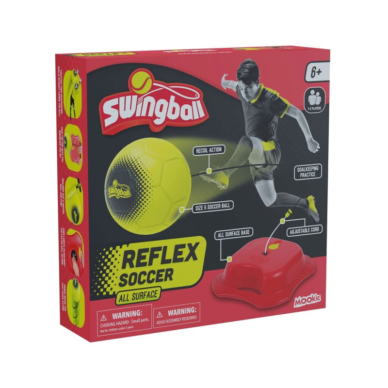 Laad de afbeelding in de Gallery-viewer, Mookie Swingball Reflex Soccer Voetbaltrainer