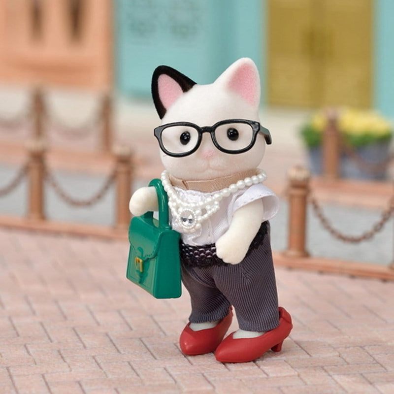 Laad de afbeelding in de Gallery-viewer, Sylvanian Families 5462 Modespeelset Tuxedo Kat