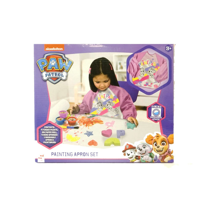 Laad de afbeelding in de Gallery-viewer, Paw Patrol Vingerverfset Met Schort Roze